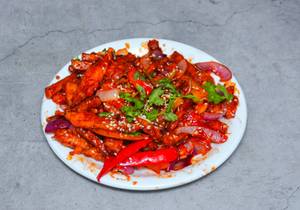 Honey Chilli Potato