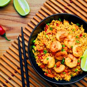 Prawns Schezwan Fried Rice