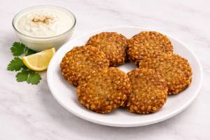 Shabudana Vada With Dahi [6 Piece]