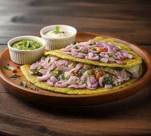 Ghee onion pesarattu