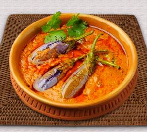 Bagara Rice With Chittoor Vankaya Masala Curry