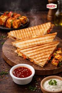 Paneer Tikka Grilled Sandwich
