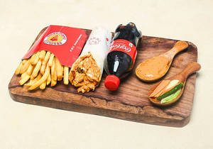 Tandoori Chicken Shawarma Combo