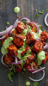 Paneer Achari Tikka