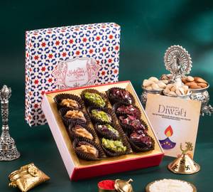 Assorted Flavoured Stuffed Dates Gift Box [250 Grams]