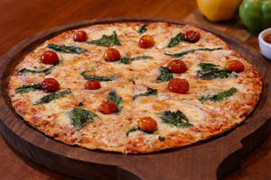 Spinach Formaggi Pizza [ 12 Inches ]