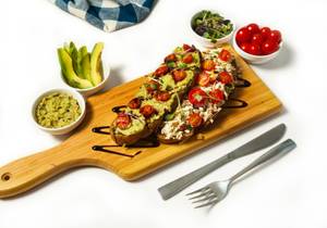 Avocado Toast Duo Grilled Tofu And Avocado