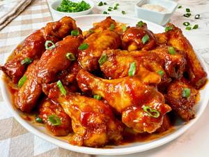 Bbq Sausage Chicken Wings (5 Nos)