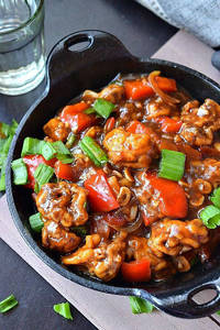Mushroom Chilli Gravy