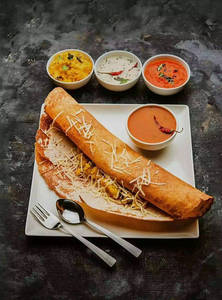Butter Masala Cheese Dosa