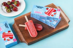 Strawberry Slush Popsicle Zero Sugar Added