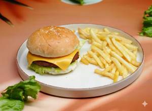 Chicken Cheese Burger   