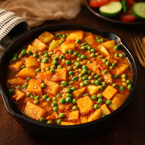 Aloo Green Peas Masala