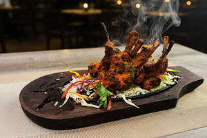Sizzling Bara Kebab And Chap