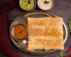 (Jain) Crispy Rava Plain Dosa