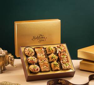 Golden Assorted Baklava Gift Box [350 grams]