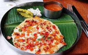 Tomato Coconut Uttapam