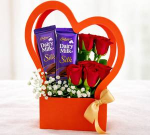 Love with Chocolate arrangement