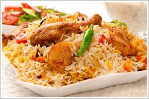 Special Fried Chicken Briyani