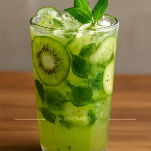 Kiwi & Cucumber Mojito