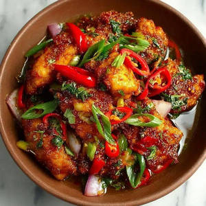 Fish In Black Pepper Sauce