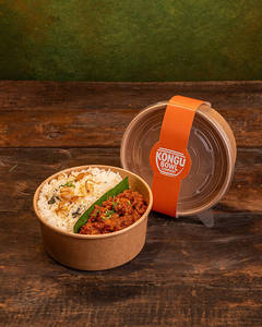 Ghee Rice With Chicken Ghee Roast
