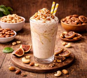 Kaju Badam Anjeer Milkshake Spl
