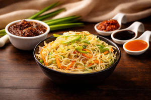 Veg Manchurian Noodles