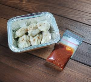 Cheese Steamed Momos [6 Pieces]