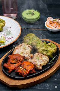 Fish Tikka Sizzler (bhetki)