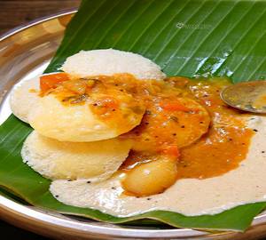 Idli Sambar (2 Pes )
