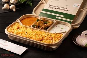 Box Mushroom Biriyani
