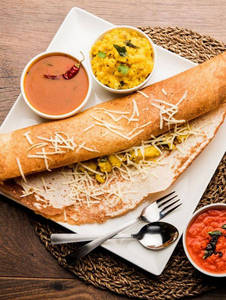 Paneer & Cheese Dosa