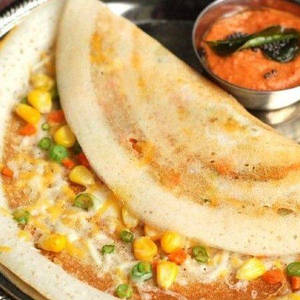 Corn Masala Cheese Dosa