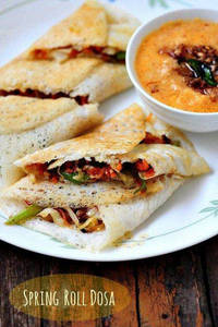 Spring Roll Dosa