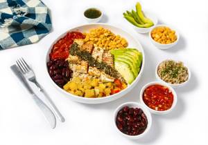 Grilled Cottage Cheese & Chimichurri Health Bowl