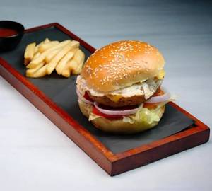 Fiery Chicken Burger 