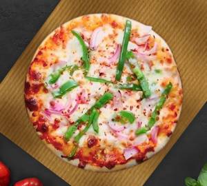 Paneer And Capsicum Pizza