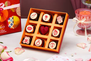 Valentine's Assorted Brownie Bites Gift Box