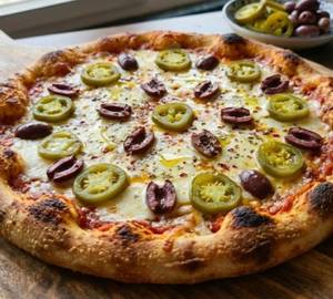 Jalapeno Olive Pizza (7Inch)