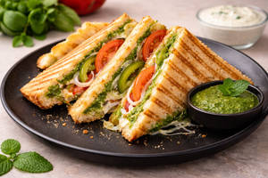 Jain Bombay Grill Sandwich