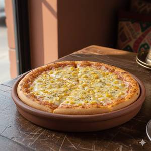 Corn pizza