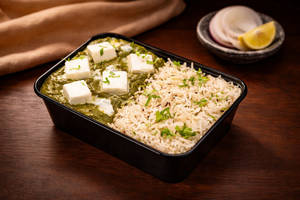 Palak Paneer Rice Bowl