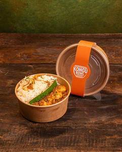 Ghee Rice With Prawn Thokku