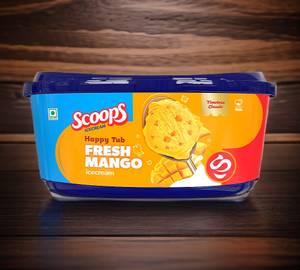 Fresh Mango Icecream Tub