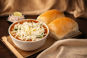 Cheese Pav Bhaji