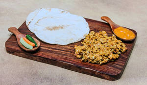 Tandoori Chicken Shawarma On Plate