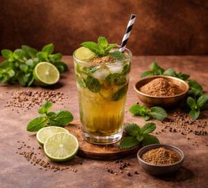 Fresh Jaljeera Pudina Mint Mocktail