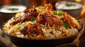 Chicken Fry Biryani (Mini)
