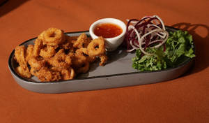 Golden Fried Squid